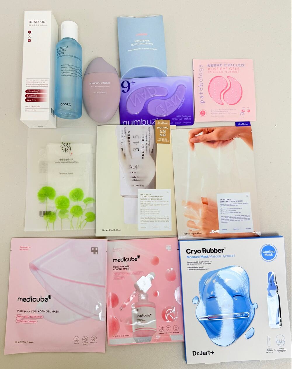 K-Beauty Skincare Bundle – Medicube, COSRX, Laneige, Dr. Jart+ $165+ Value